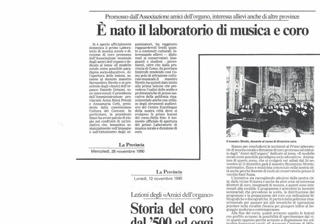 e' nato il laboratorio